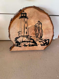 Photo Silhouette Maple Plaque