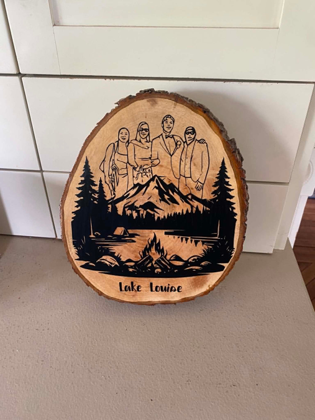 Family Bond Maple Plaque