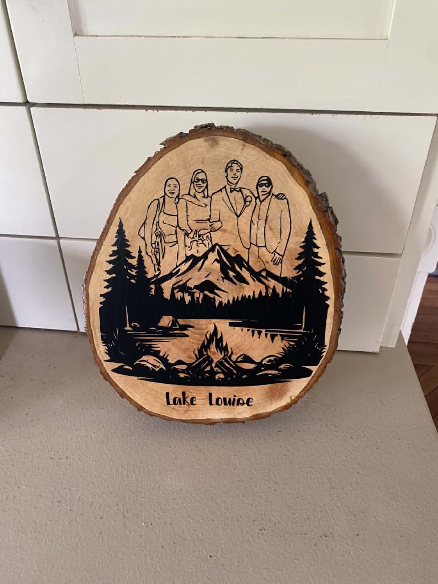 Family Bond Maple Plaque