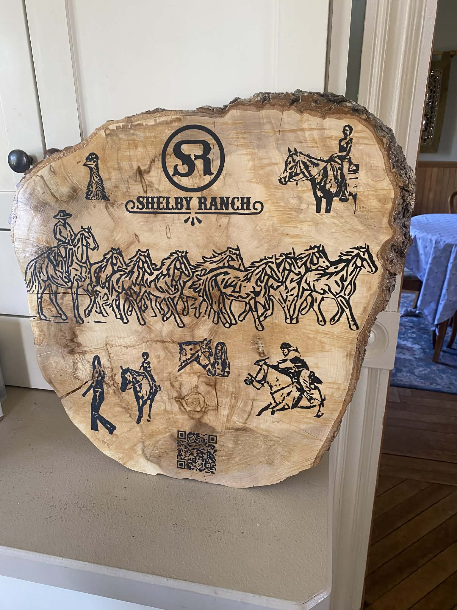 Family Bond Maple Plaque
